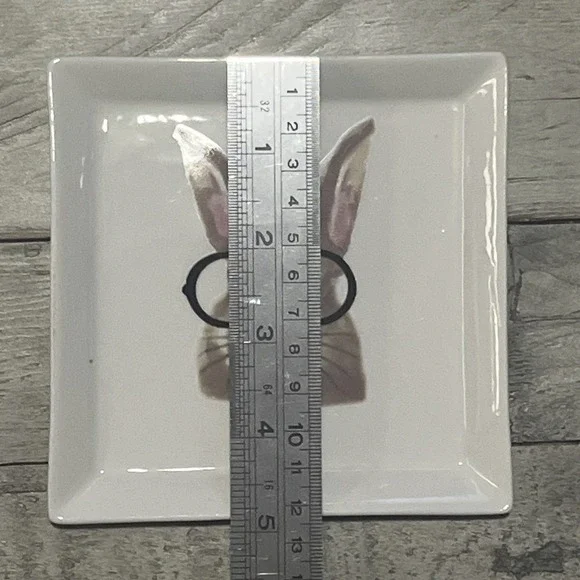 Grace's Teaware, Whimsical Bunny His & Hers Trinket /‎ Serving Small Plates - Picture 5 of 11